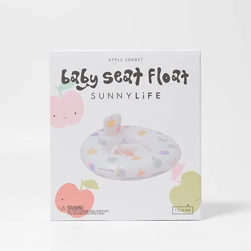 SUNNYLiFE Baby Seat Float Apple Sorbet Multi