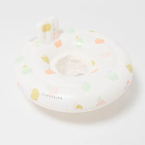 SUNNYLiFE Baby Seat Float Apple Sorbet Multi