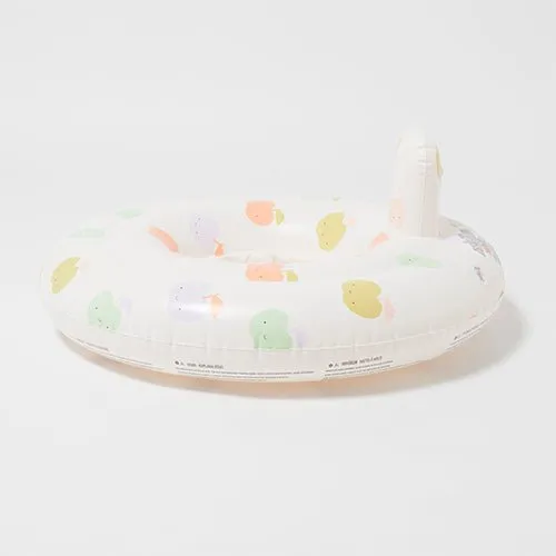 SUNNYLiFE Baby Seat Float Apple Sorbet Multi