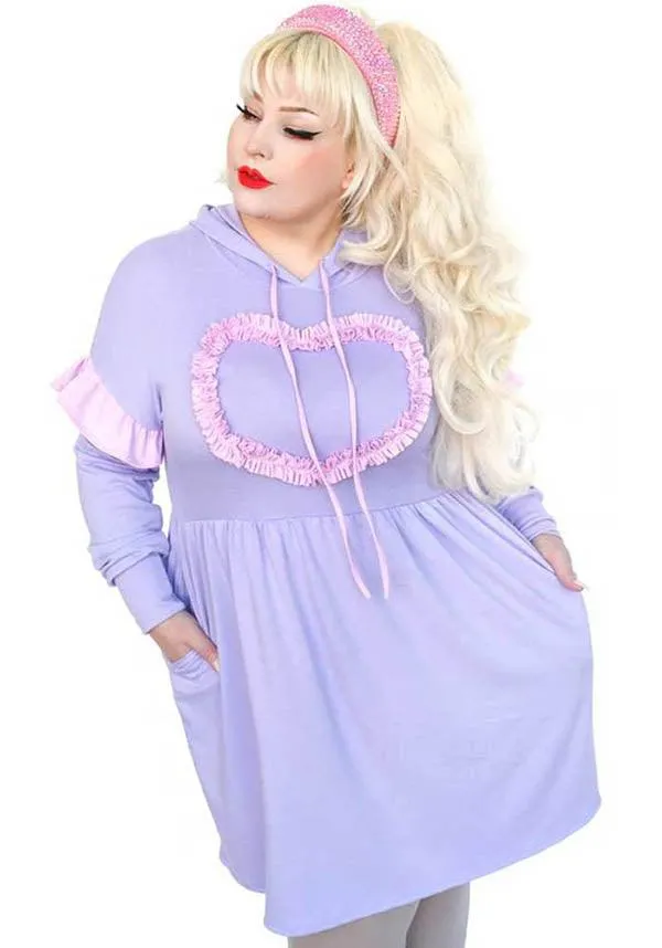 Sweetheart | HOODIE DRESS**