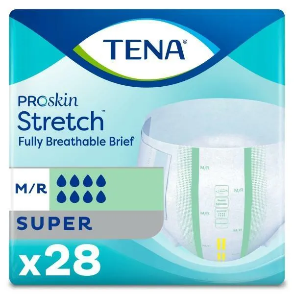 TENA ProSkin Stretch Briefs in Ultra and Super Absorbency