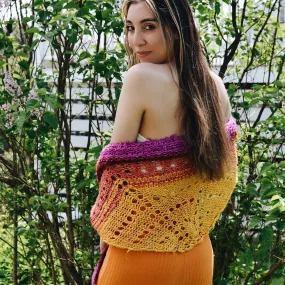 That Sunset was Bananas! Shawl Kit