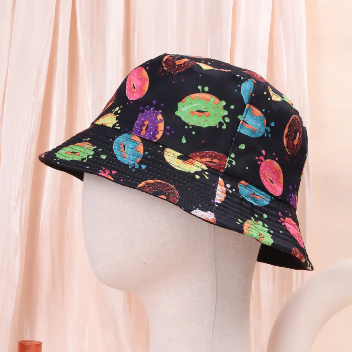 Unisex Creative Graffiti Printing Bucket Hat