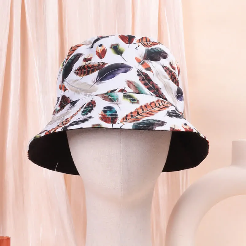 Unisex Creative Graffiti Printing Bucket Hat