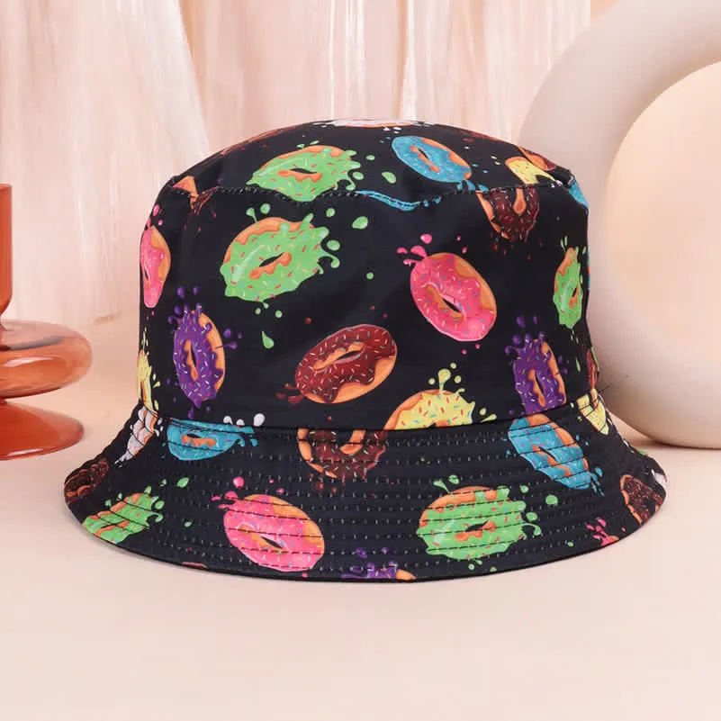 Unisex Creative Graffiti Printing Bucket Hat