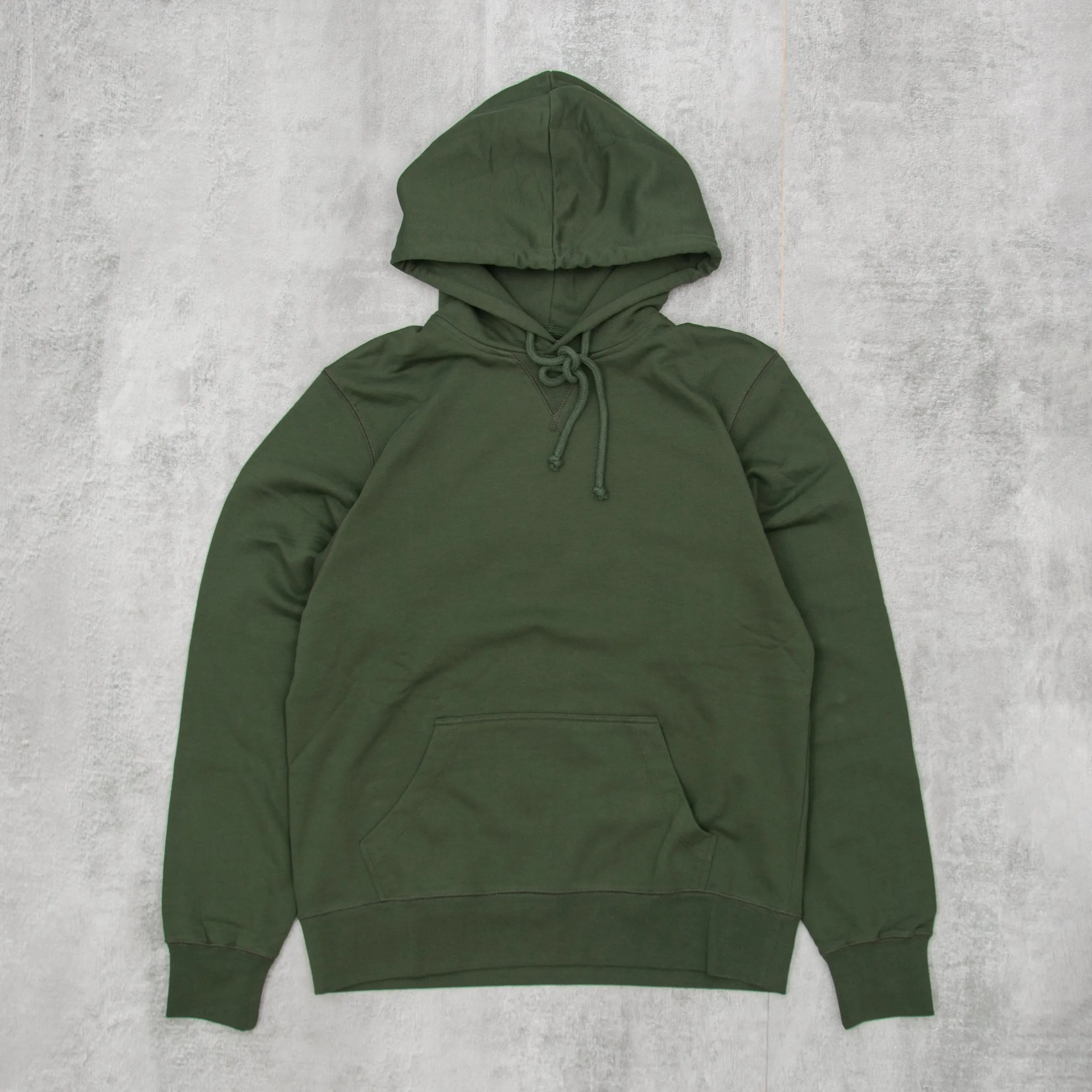 Uskees 7004 Hooded Sweatshirt - Vine Green