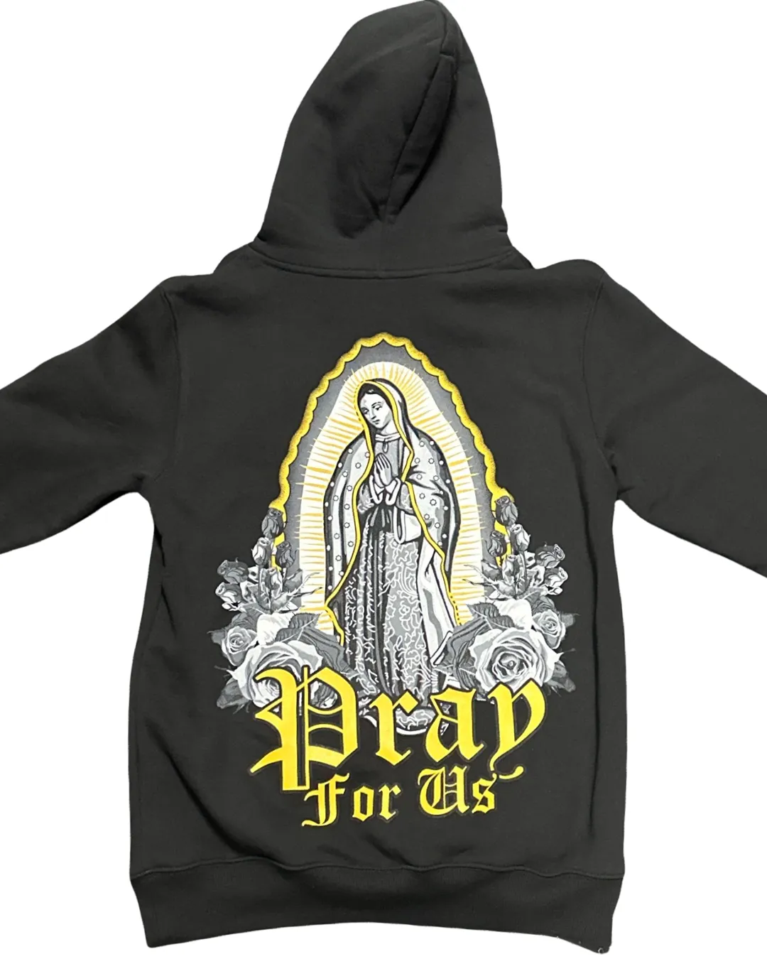 Virgin Mary "PRAY FOR US" Hoodie