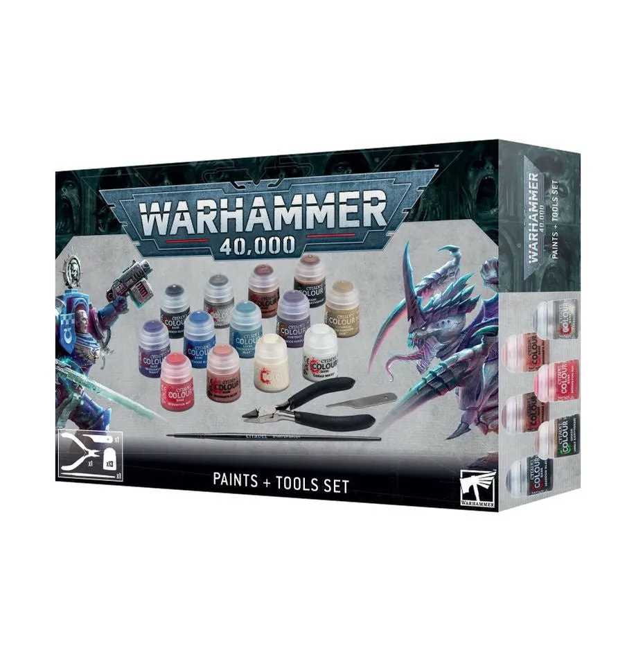 Warhammer 40,000 - 60-12, Paints   Tool Set