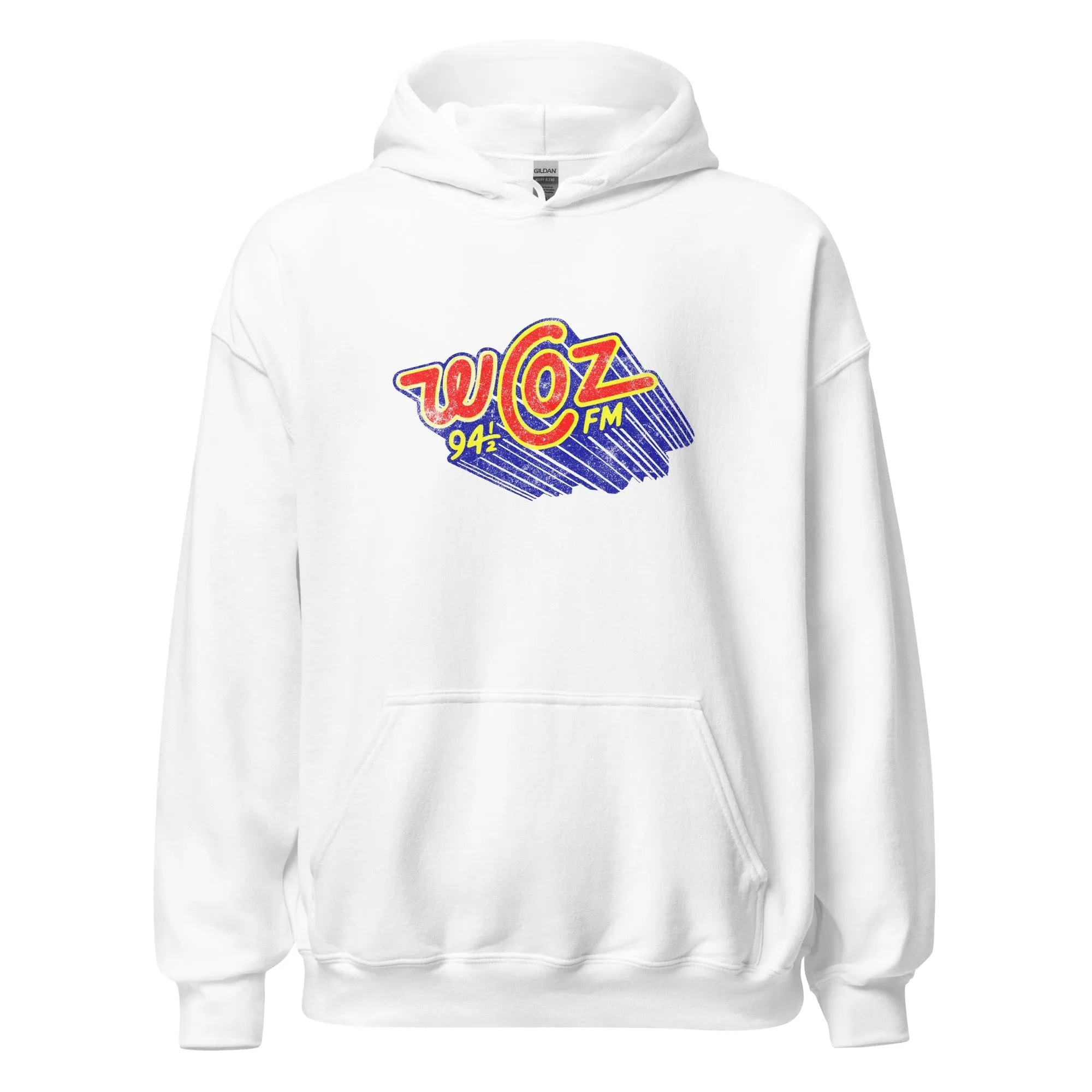 WCOZ Hoodie - Old School Boston Radio Vintage Sweatshirt