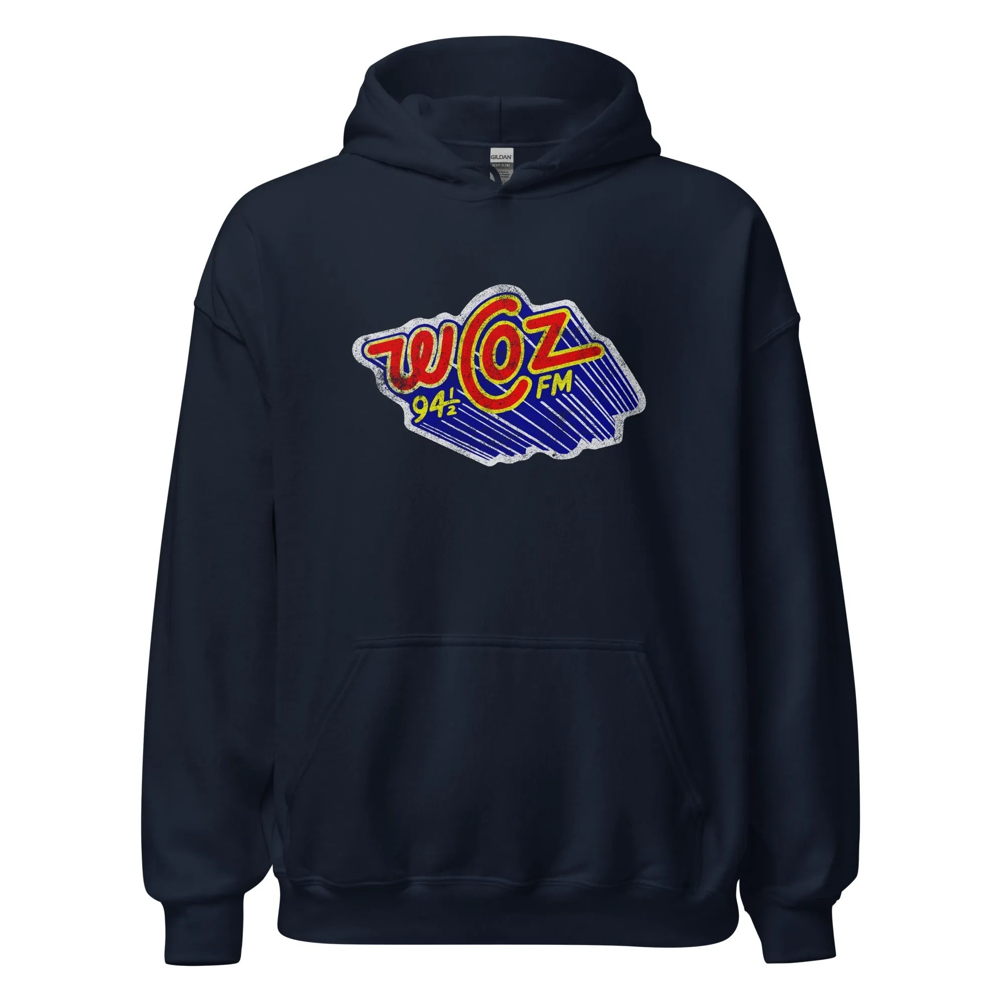 WCOZ Hoodie - Old School Boston Radio Vintage Sweatshirt