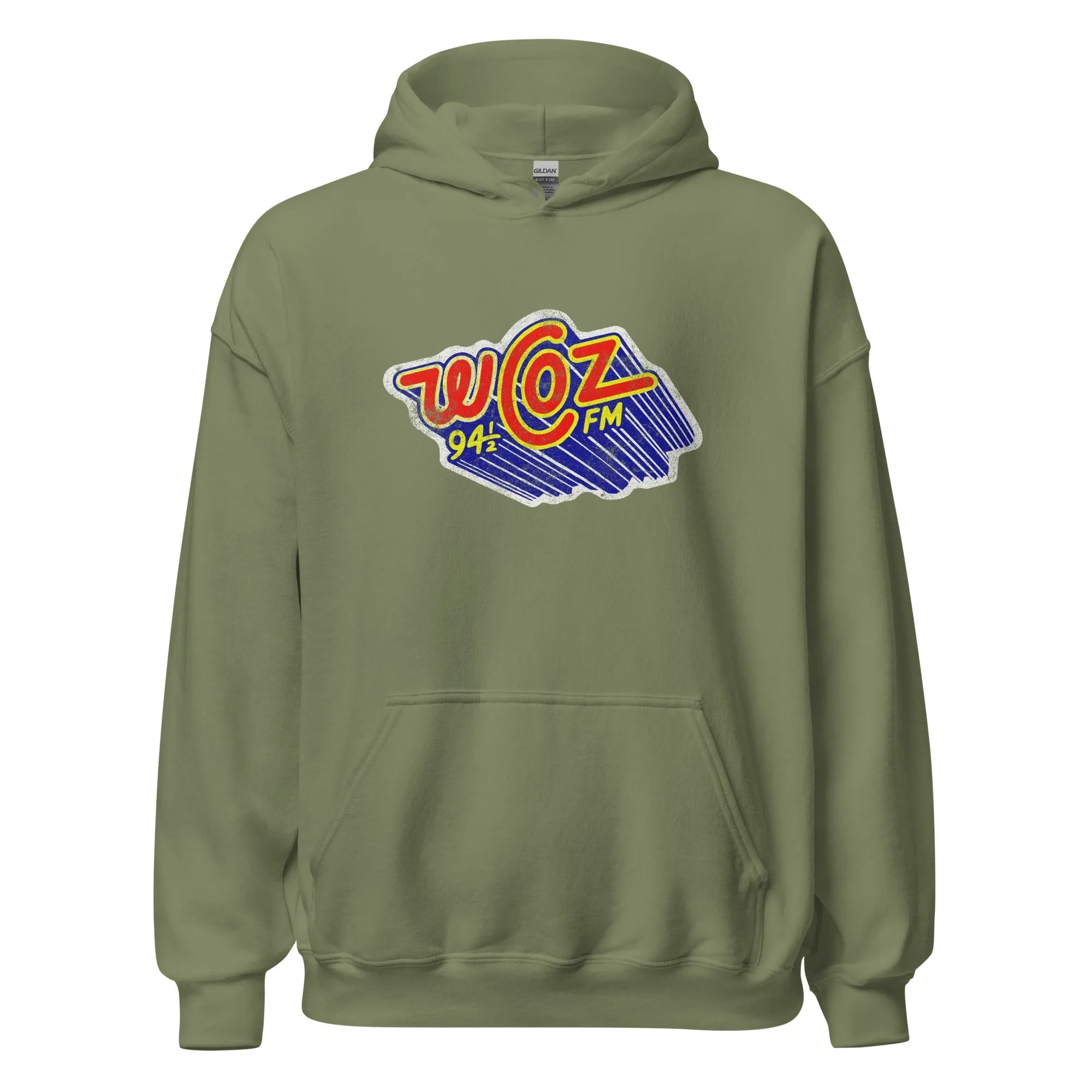 WCOZ Hoodie - Old School Boston Radio Vintage Sweatshirt