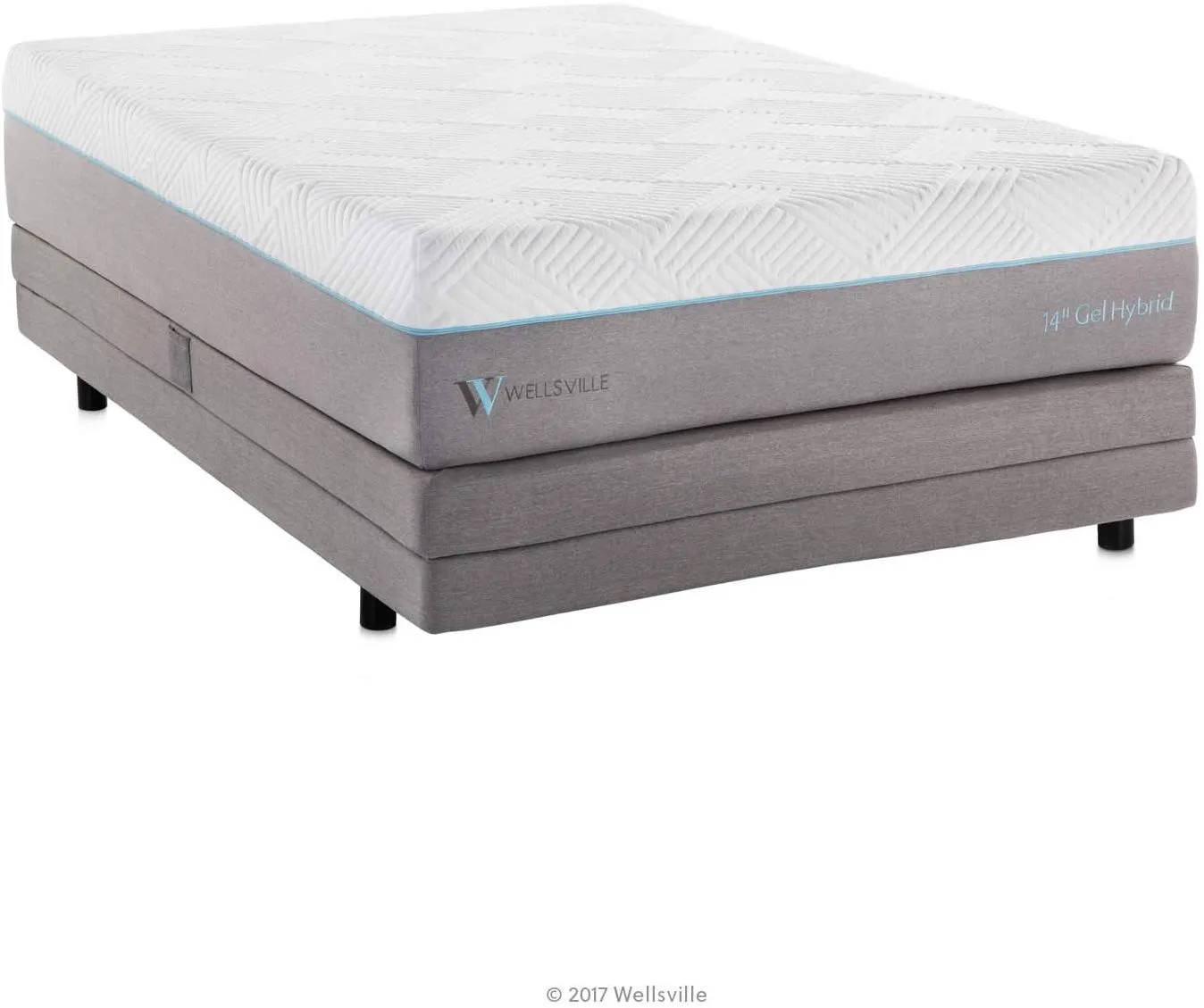 Wellsville 14" Gel Hybrid Mattress