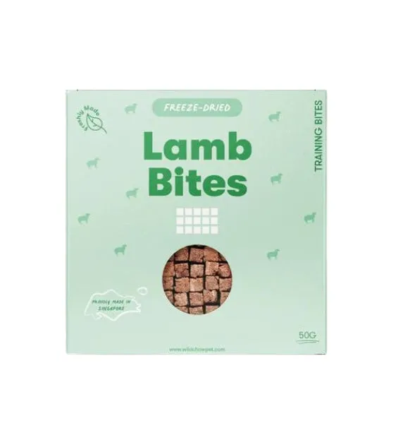 WildChow Freeze Dried Dog Treats (Lamb Training Bites)