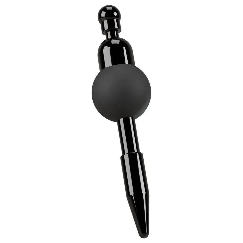 You2toys Silicone Black Vibrating Penis Plug for Him