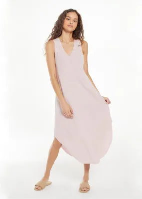 Z Supply Reverie Midi Dress - Lavender Grey